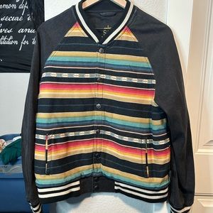 Varsity jacket STS Ranchwear serape jacket western jacket light weight